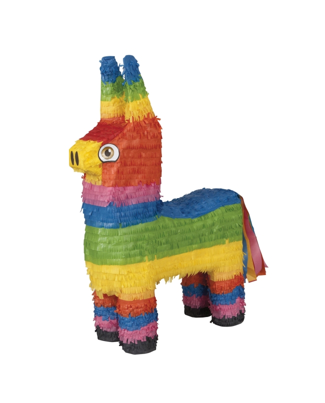 Piñata 3D Burro Multicolor 56X38cm