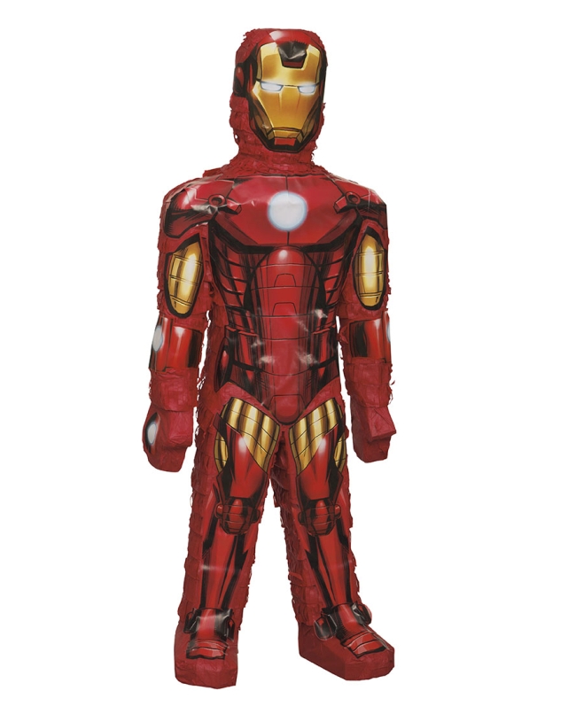 Piñata 3D Tirar Iron Man 62X22cm