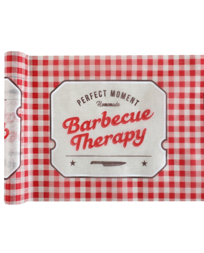 Camino Mesa Bbq 30cm X 5m Tejido No Tejido Poliester ***OFERTA DTO NO ACUMULABLE
