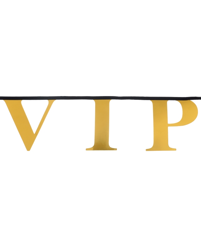 Banderin Vip 30 X 11cm / 250cm Carton ***OFERTA DTO NO ACUMULABLE