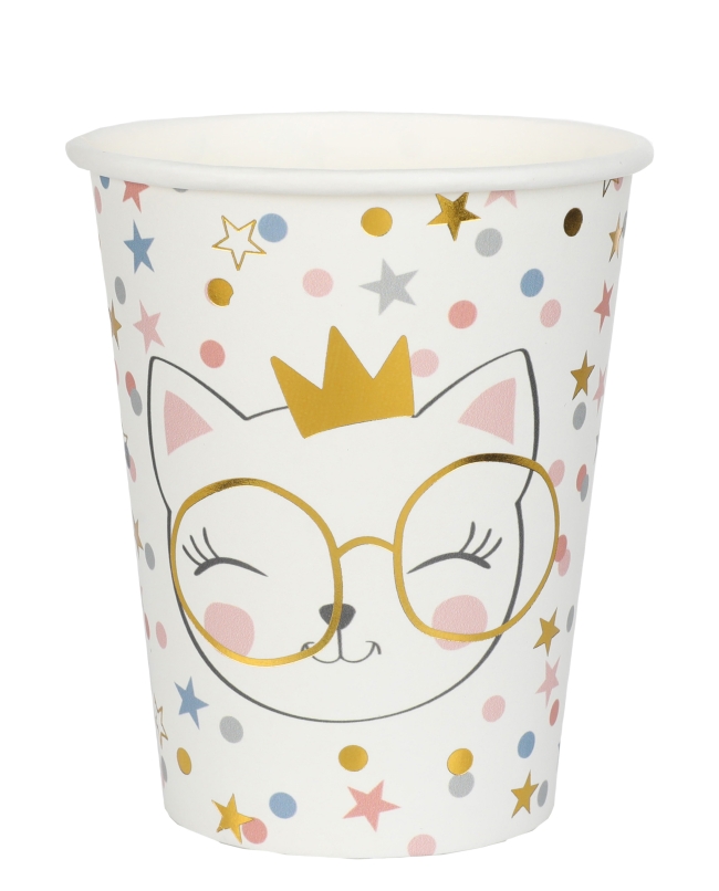Vasos Gatitos 7.8 X 9.7cm 27cl Carton ***OFERTA DTO NO ACUMULABLE