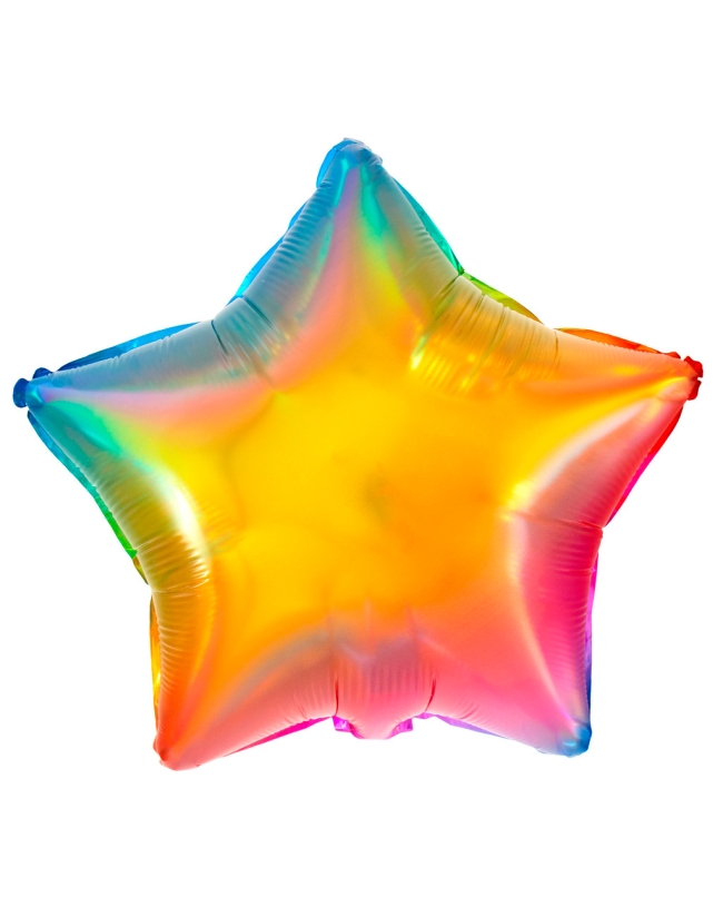 18/45cm Estrella Arcoiris Gominola