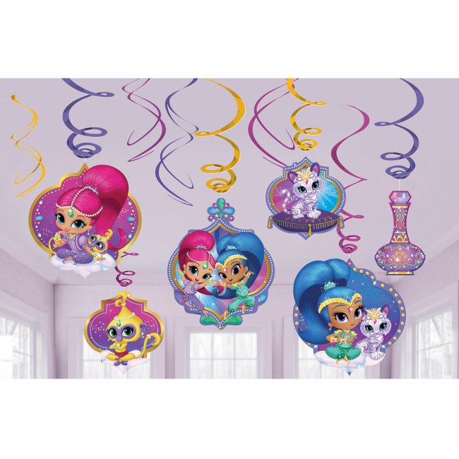 Decoracion Colg: Shimmer &amp; Shine ***OFERTA DTO NO ACUMULABLE