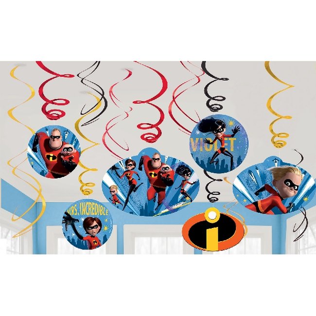 Decoracion Colgante The Incredibles 2 ***OFERTA DTO NO ACUMULABLE