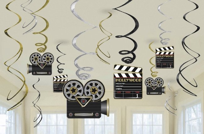 Decoraciones de Hollywood Colgantes - 60cm