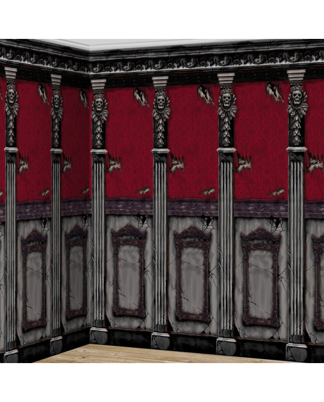 Decoracion Pared Mansion Gotica 121X609cm
