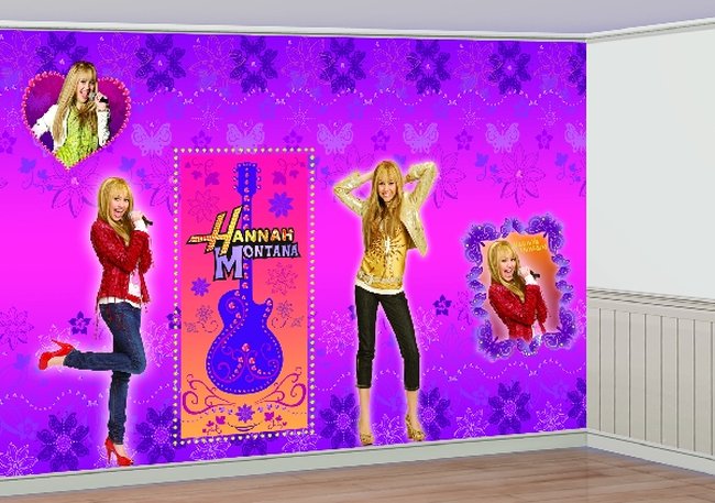 Decoracion Pared Escenas Lic. Hannah Montana ***OFERTA DTO NO ACUMULABLE