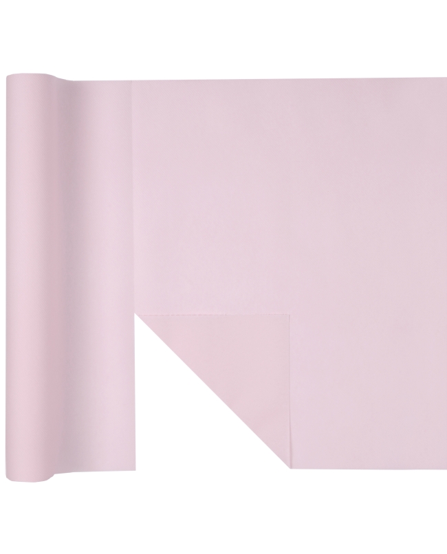 Camino mesa Eternity precorte Rosa Claro 40cm Airlaid 65 gr/m2 De 4,8m ***OFERTA DTO NO ACUMULABLE