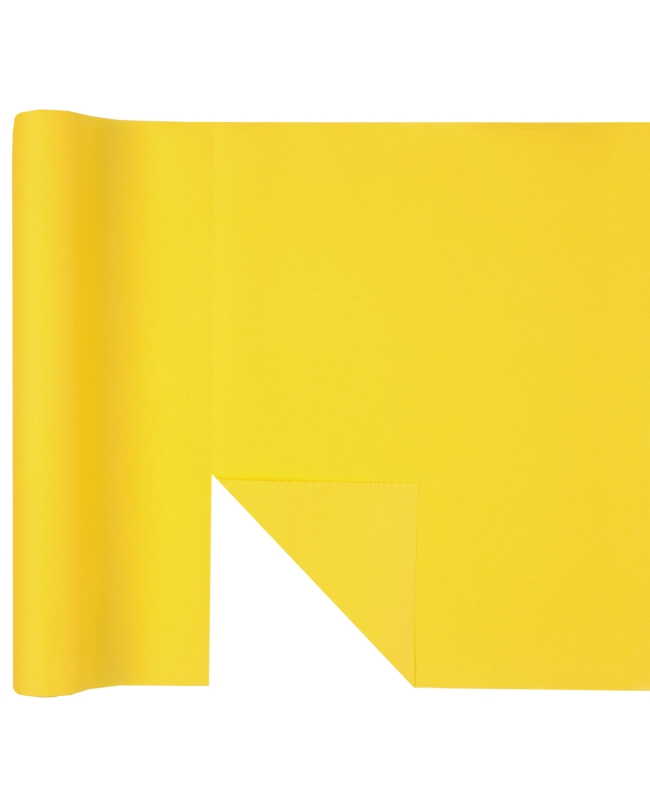 Camino mesa Eternity precorte Amarillo 40cm Airlaid 65 gr/m2 De 4,8m ***OFERTA DTO NO ACUMULABLE