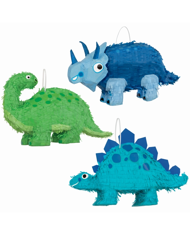Piñatas Surtidas 3D Dinosaurios 45X30cm
