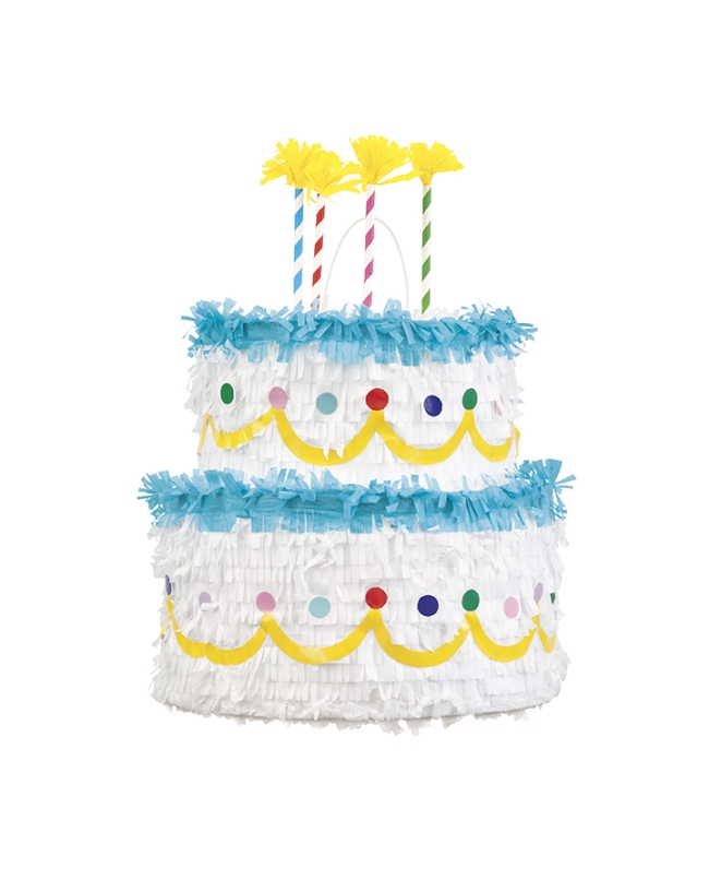 Piñata 3D Tarta Cumpleaños 28X36cm