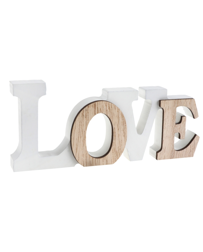 Centro Mesa Love 14 X 1.2 X 6cm Madera ***OFERTA DTO NO ACUMULABLE