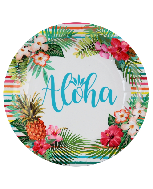 Platos Aloha 22.5cm Carton ***OFERTA DTO NO ACUMULABLE