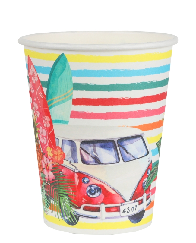 Vasos Aloha 7.8 X 9.7cm 27cl Carton ***OFERTA DTO NO ACUMULABLE