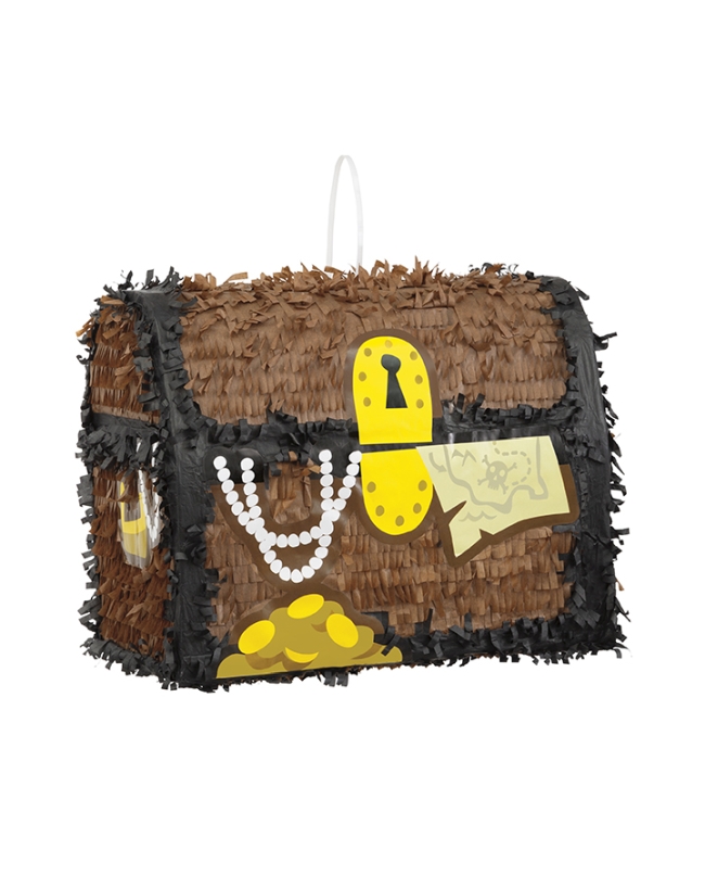 Piñata 3D Cofre Tesoro 51X26cm