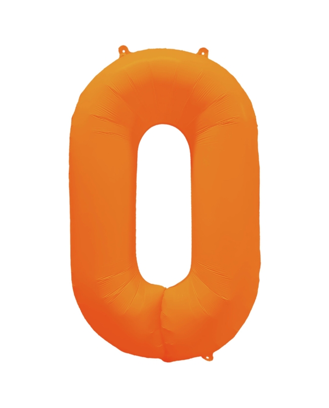 Rm Forma Numero 0 Naranja Neon 86X70cm ***OFERTA DTO NO ACUMULABLE