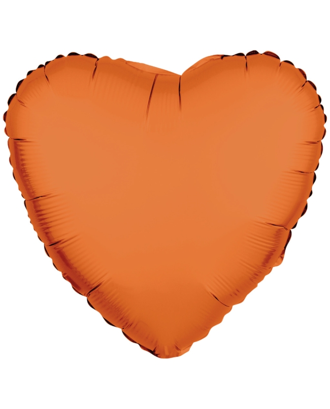 18/43cm Corazon Naranja Neon ***OFERTA DTO NO ACUMULABLE