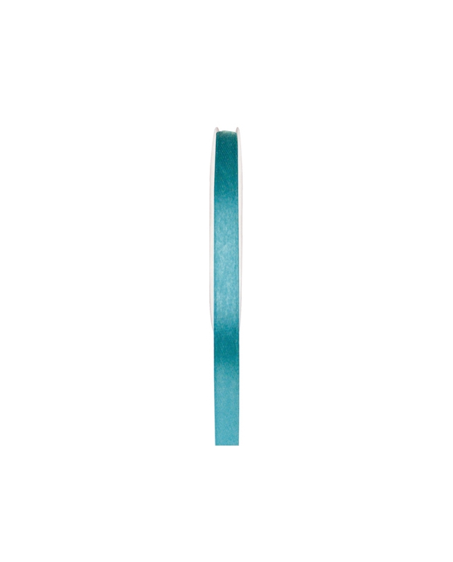 Cinta Turquesa 6mm X 25m Saten Poliester ***OFERTA DTO NO ACUMULABLE