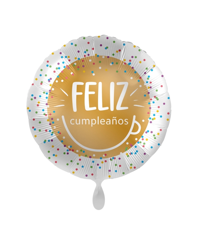 17/43CM FELIZ CUMPLEAÑOS SONRISA ***OFERTA DTO NO ACUMULABLE