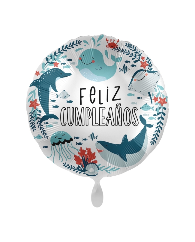 17/43CM FELIZ CUMPLEAÑOS OCEANO ***OFERTA DTO NO ACUMULABLE