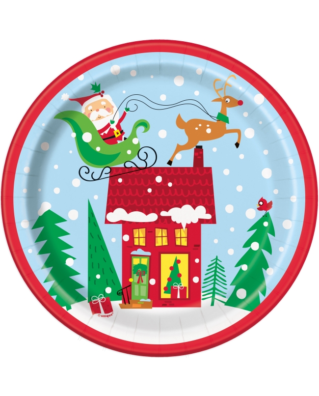 Platos 22,8cm Santa Color