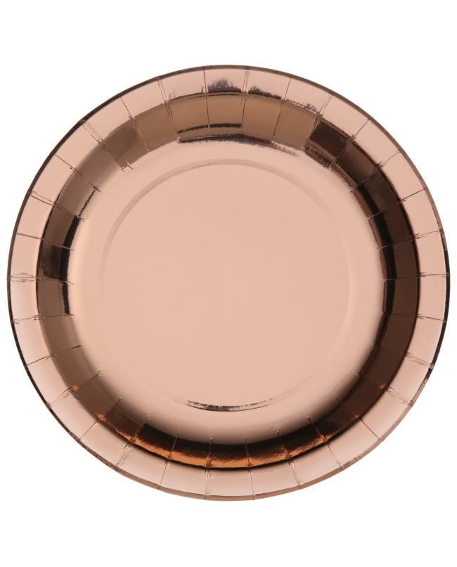 Plato Mtl Rosa 26cm Carton ***OFERTA DTO NO ACUMULABLE