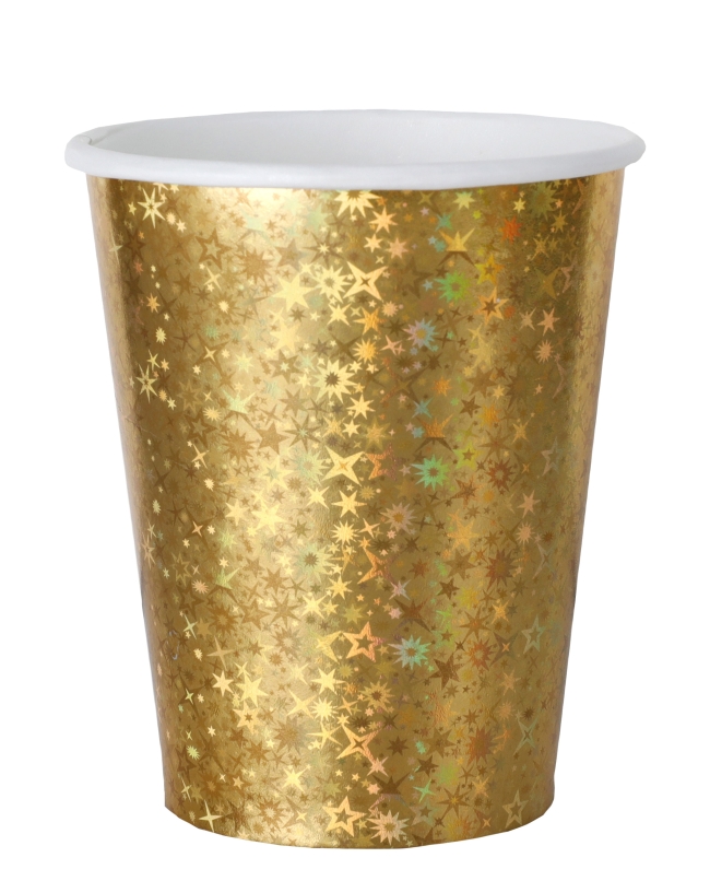 Vasos Brillante Oro 7.8 9.7cm 27cl Carton ***OFERTA DTO NO ACUMULABLE