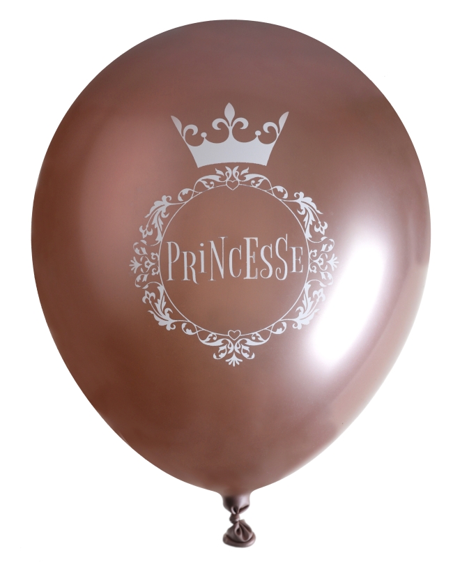 Globos Latex Princesa Rosa 30cm Latex ***OFERTA DTO NO ACUMULABLE