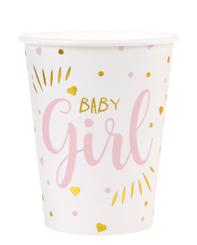 Vasos Niña Girl 7.8 X 9.7cm 27cl Carton ***OFERTA DTO NO ACUMULABLE