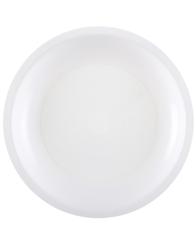 Plato Reutilizable 22cm Blanco Polipropileno ***OFERTA DTO NO ACUMULABLE