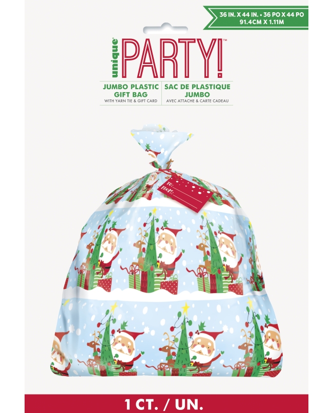 Bolsa Celofan Jumbo Santa Color
