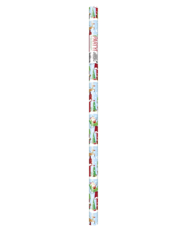 Papel Regalo Santa Color 76,2cm x 1,52m