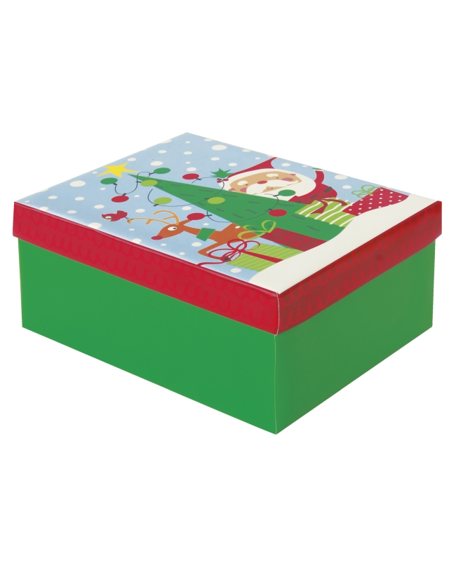 Caja Regalo Mediana Santa Color
