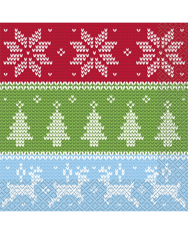 Servilletas 33X33cm Navidad