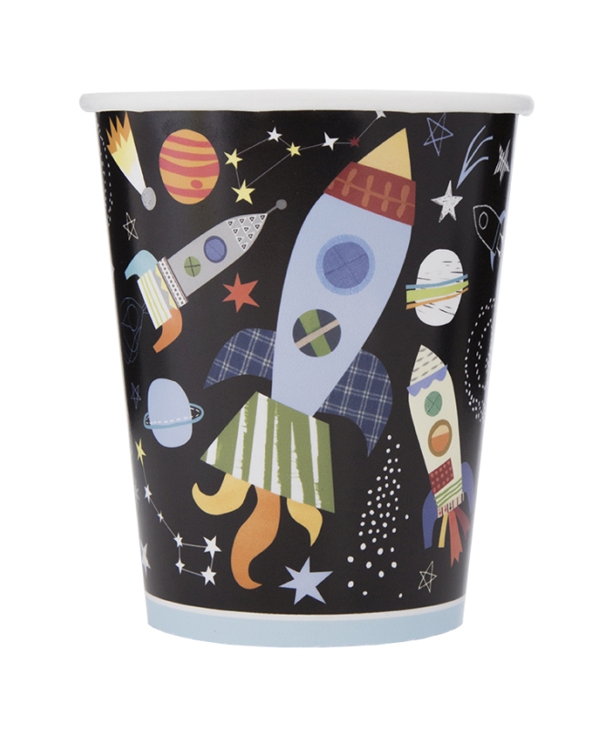 Vasos Papel 266ml Espacio