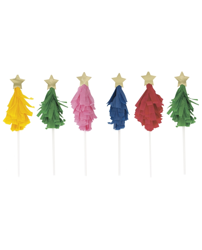 Deco Pastel Arboles Navidad Color