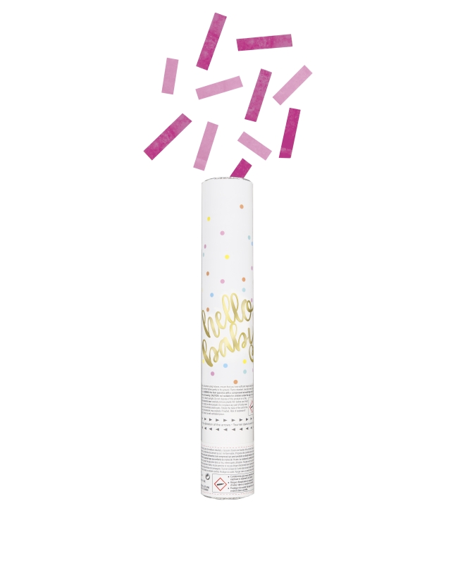 Cañon Confeti Rosa