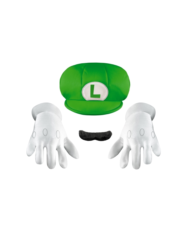Disfraz Infantil Nintendo Super Mario Kit Luigi