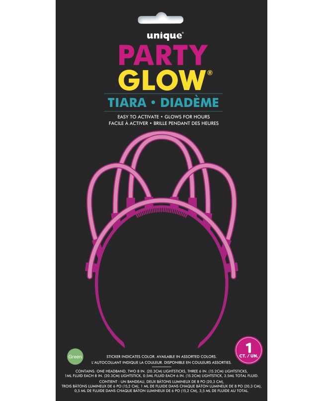 Tiara Fluorescente Color Surtido