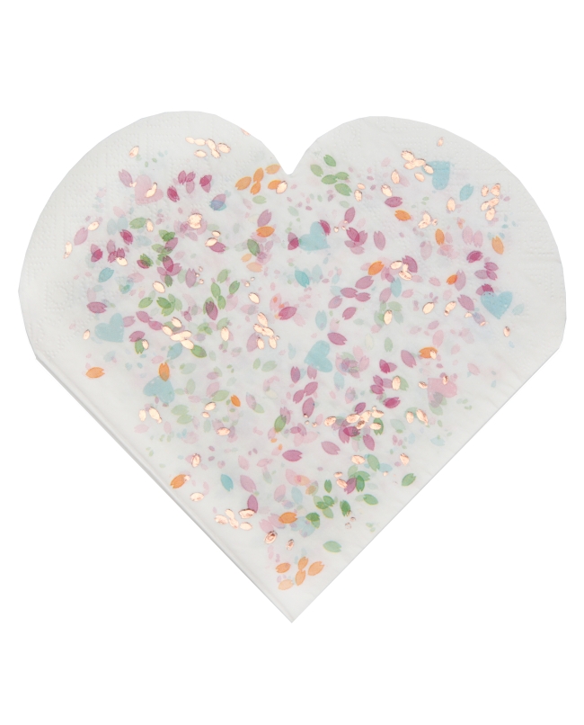 Servilletas Boda Floral Multicolor 33 X 33cm Papel 3 Capas ***OFERTA DTO NO ACUMULABLE