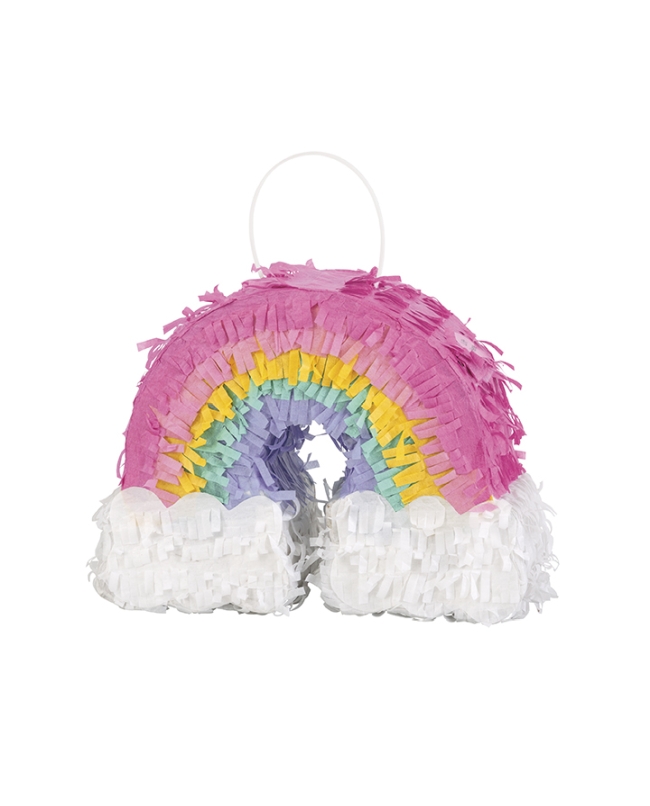 Piñata Mini Deco. Arcoiris 20X15cm