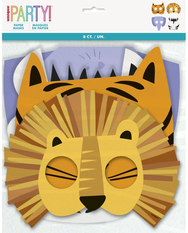 Mascaras Safari Papel
