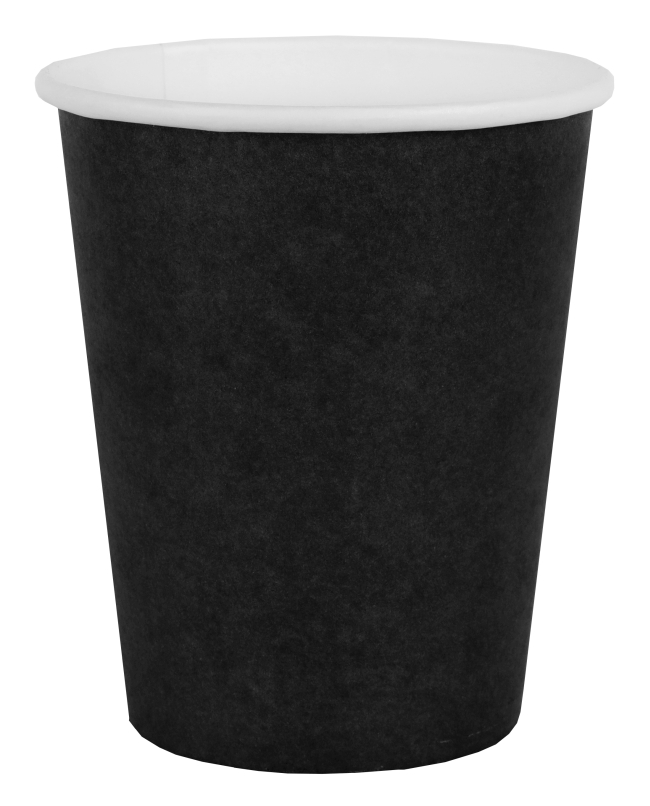 Vasos Negro 7.8x9cm 25cl Carton ***OFERTA DTO NO ACUMULABLE