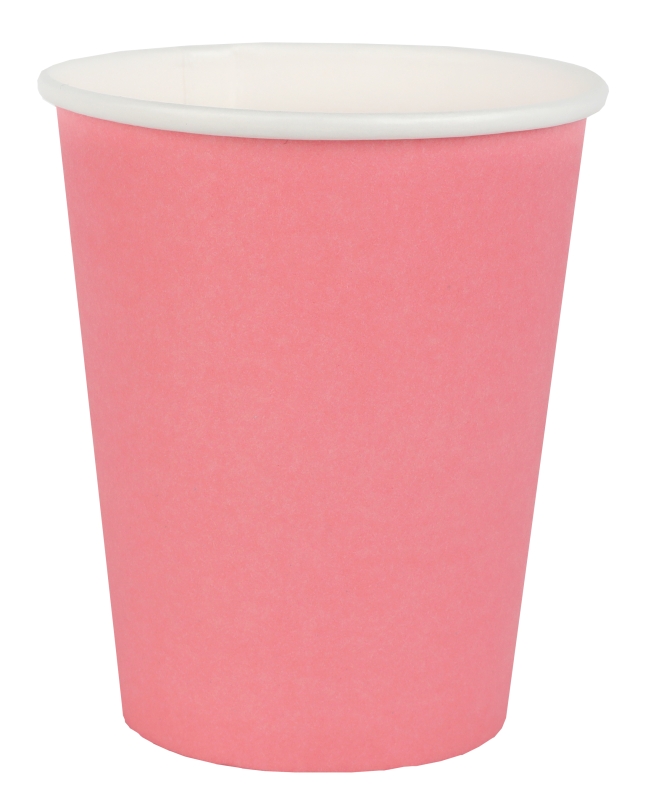 Vasos Rosa 7.8x9cm 25cl Carton ***OFERTA DTO NO ACUMULABLE