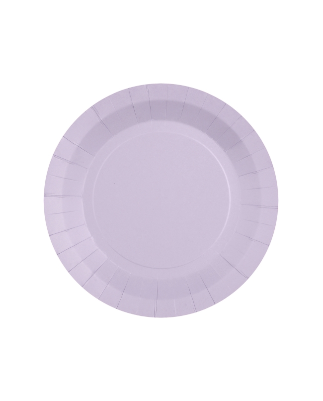 Platos redondo peque&ntilde;o Violeta 17.5cm fibra natural 290gr/m2 ***OFERTA DTO NO ACUMULABLE