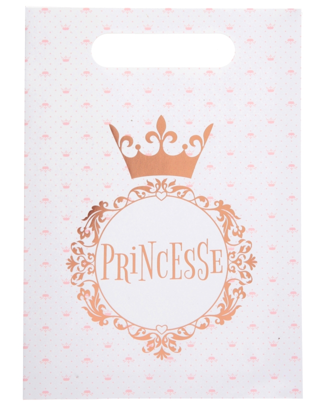 Bolsas Princesa Rosa 16.5 X 23cm Papel ***OFERTA DTO NO ACUMULABLE