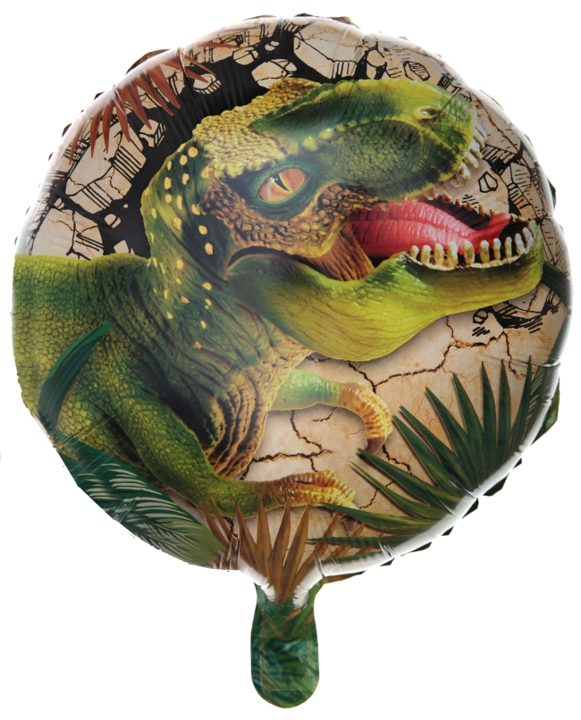 Globo Foil 45cm Dinosaurio Helio 0.015 m3 ***OFERTA DTO NO ACUMULABLE