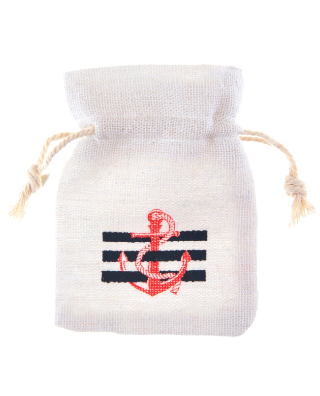 Bolsas Marinero 7.5X10cm Algodon Y Poliester ***OFERTA DTO NO ACUMULABLE