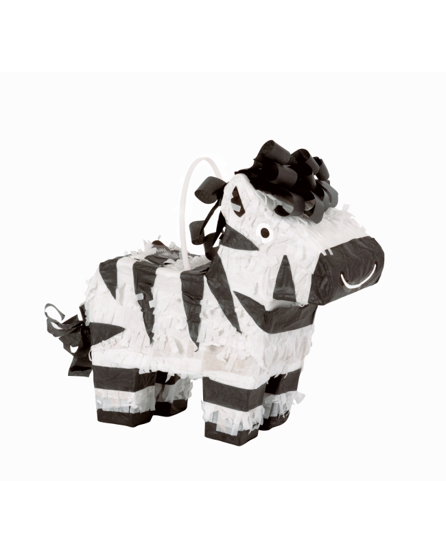 Piñata Mini Deco. Cebra 20X17cm