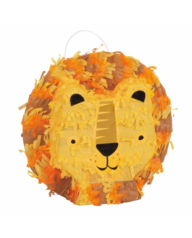 Piñata Mini Deco. Leon 18X17cm